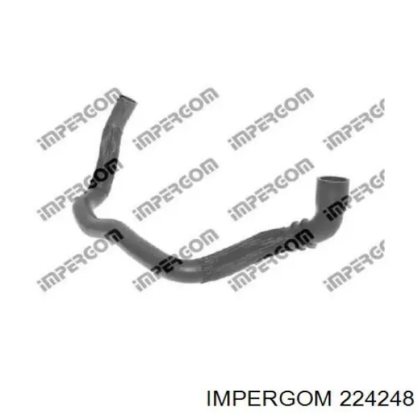 Manguera refrigerante para radiador inferiora para Peugeot 605 (6B)