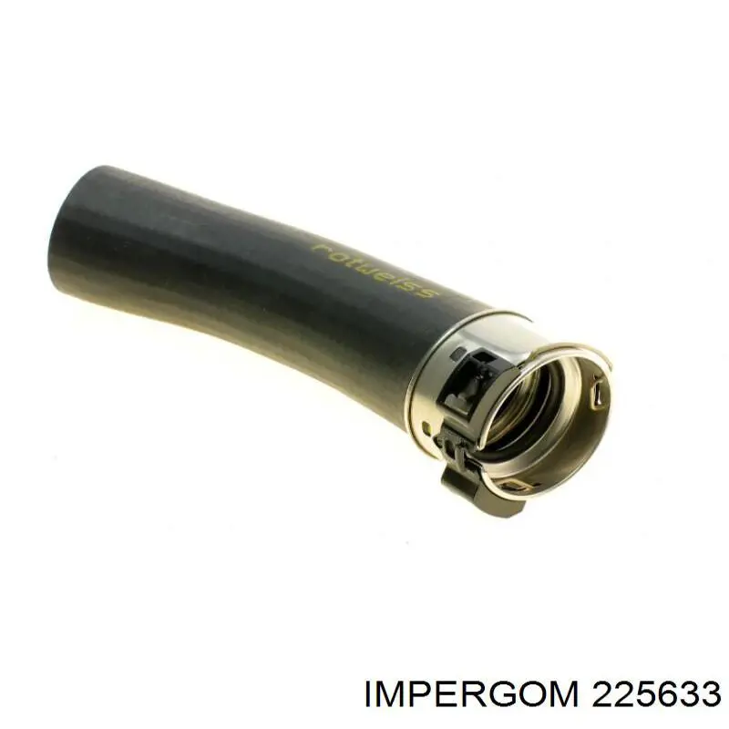 225633 Impergom tubo flexible de aire de sobrealimentación izquierdo