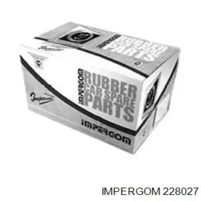 228027 Impergom tubo flexible de aire de sobrealimentación inferior