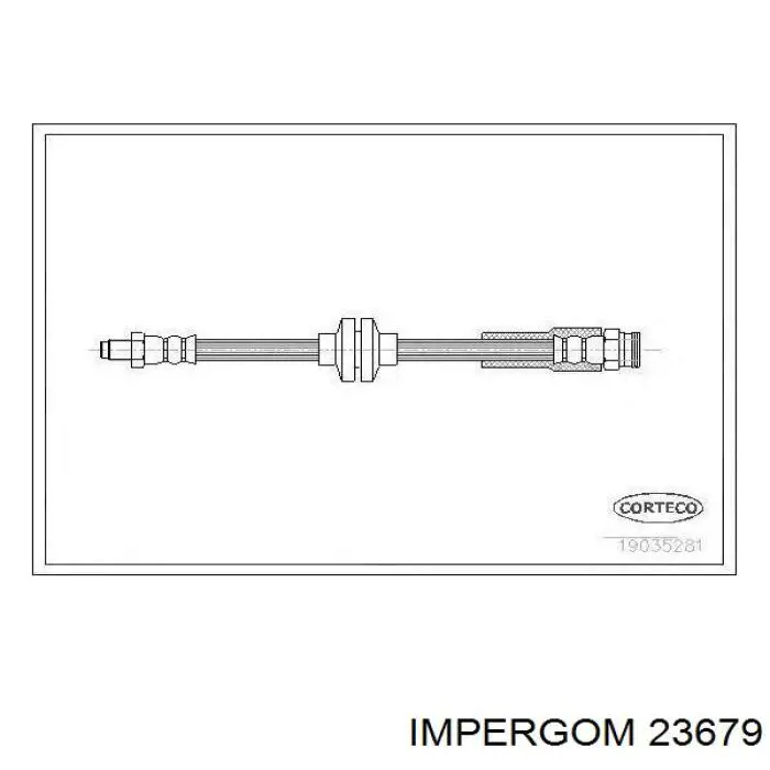Manguera de freno trasera Febi 183017 precio, desde 16,64 EUR
