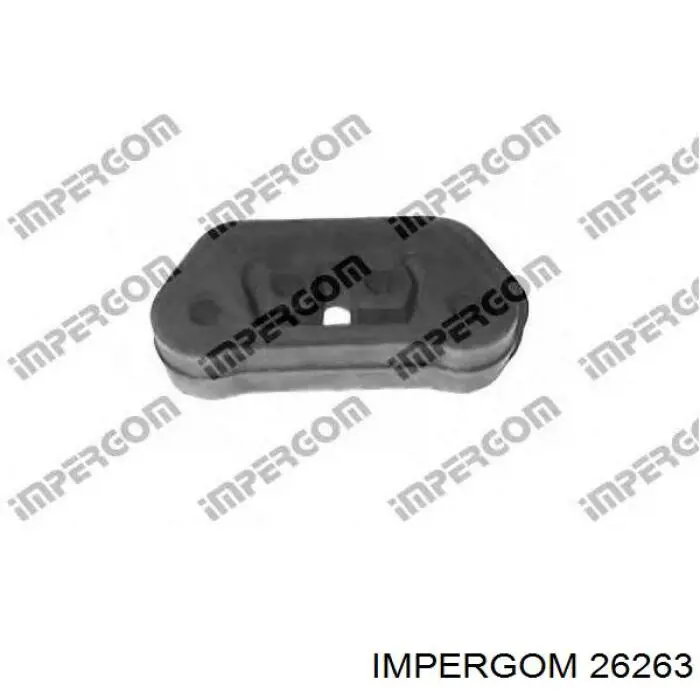 26263 Impergom soporte, silenciador