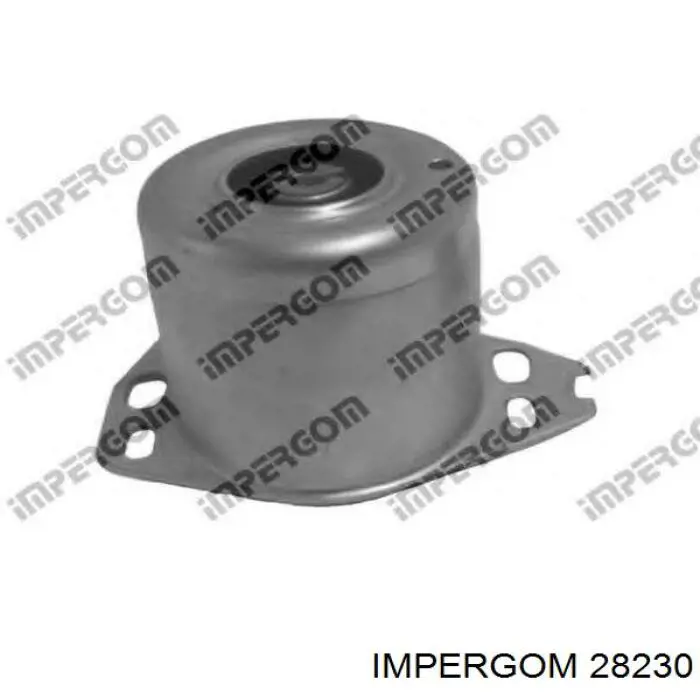 BEM3513 Borg&beck Cojín del motor superior derecho