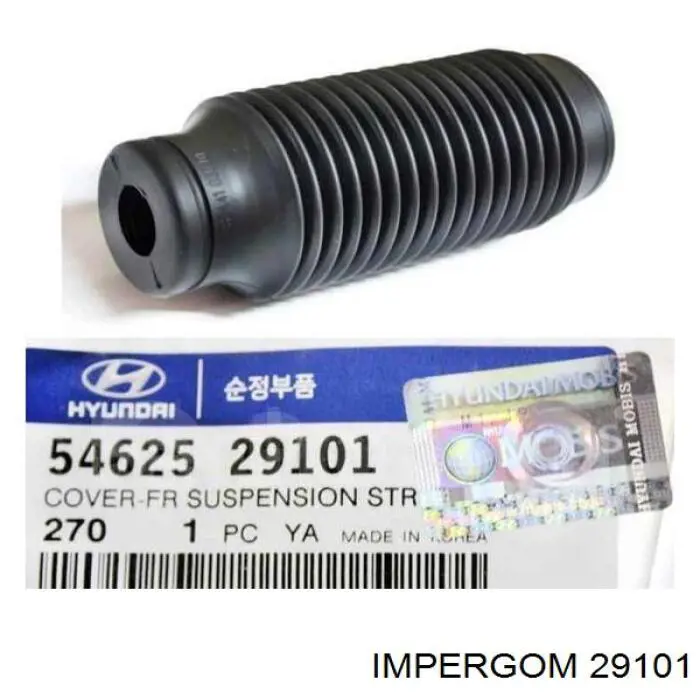 Soporte de motor delantero 29101 Impergom