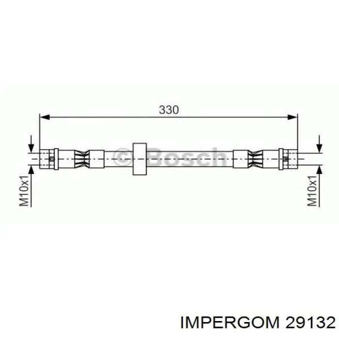 Cazoleta de amortiguador trasero Impergom 29132 precio, desde 5,41 EUR