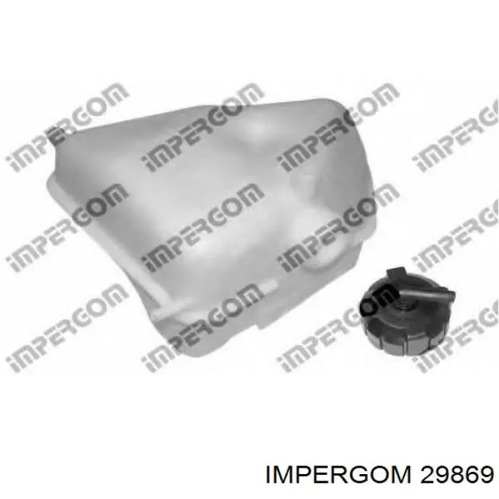 Vaso de expansión 7760964 Fiat/Alfa/Lancia