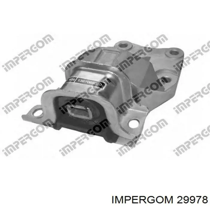 29978 Impergom soporte para taco de motor trasero