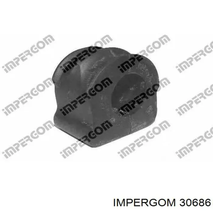 30686 Impergom casquillo del soporte de barra estabilizadora delantera