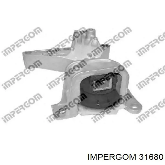 31680 Impergom soporte, motor, derecho, delantero