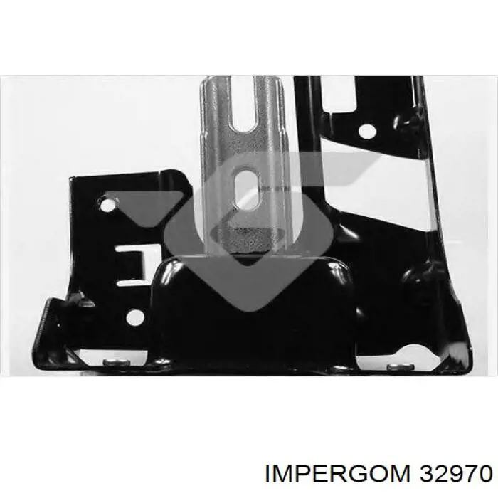 Soporte izquierdo del motor 57049 Metalcaucho