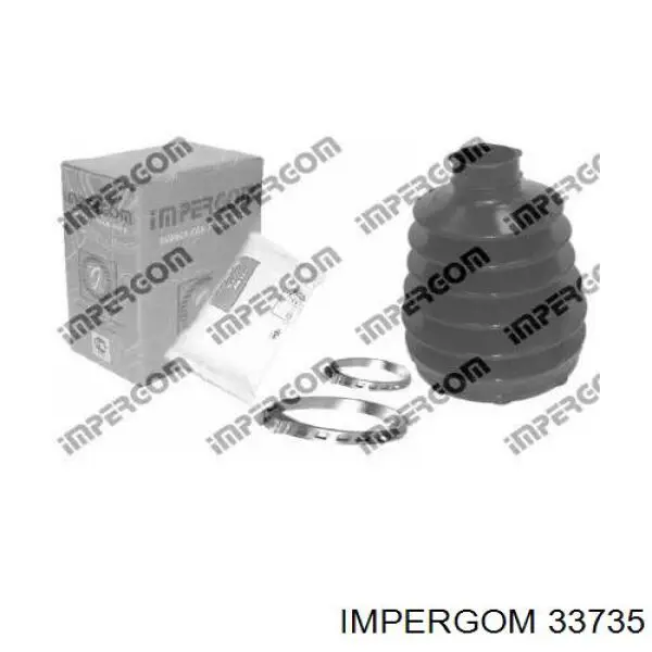 37006 GKN-Spidan Fuelle transmisión delantero exterior