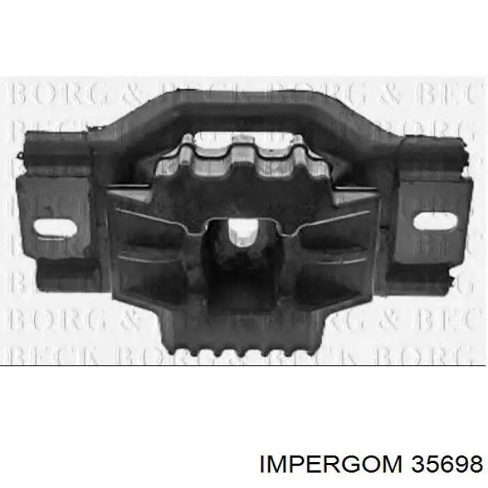 35698 Impergom soporte, motor, izquierdo, superior