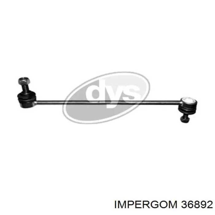 Soporte izquierdo del motor 36892 Impergom