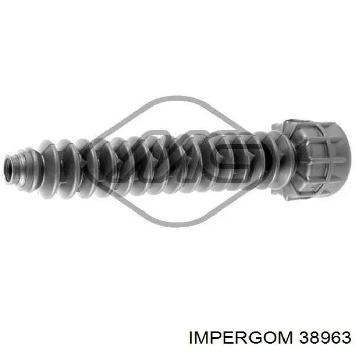 Fuelle, amortiguador delantero 9678782580 Peugeot/Citroen