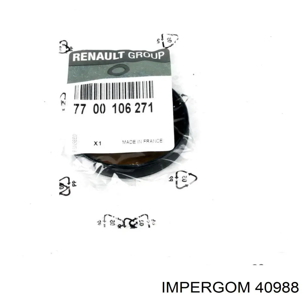 950148 Cautex Tapa de bloque motor