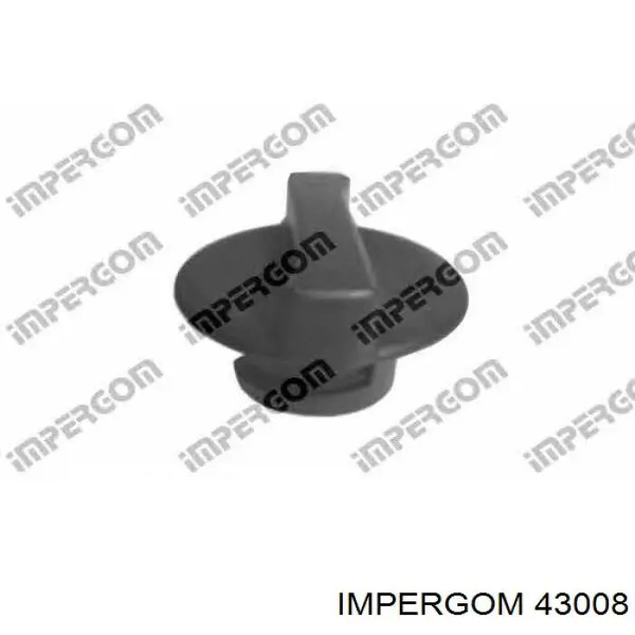 43008 Impergom tapón, depósito de refrigerante