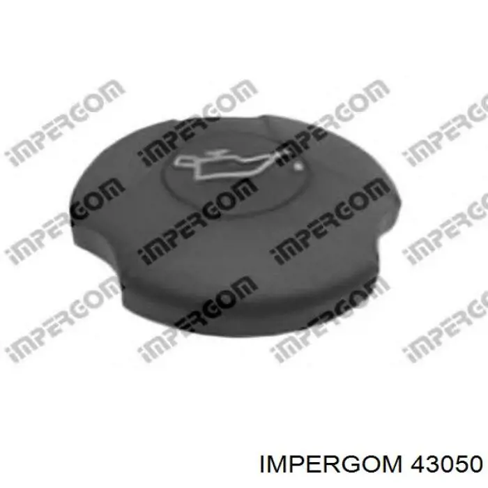 650129 Opel Tapa, tubuladura de relleno de aceite