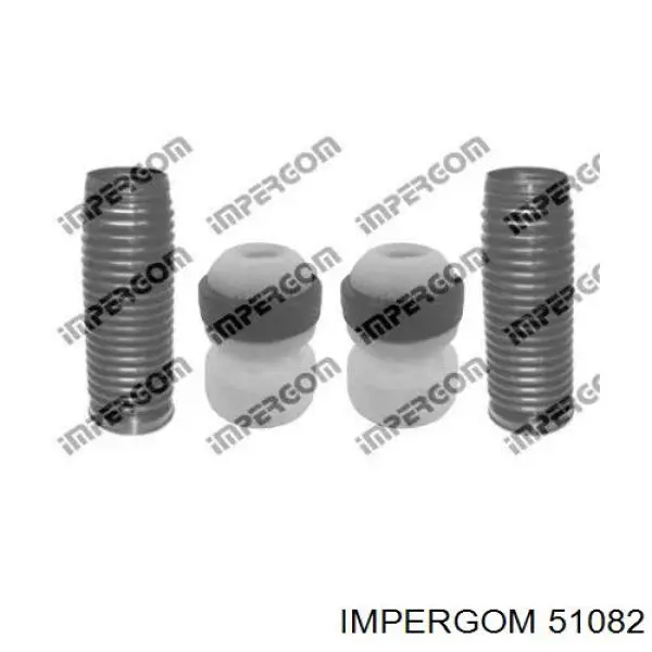 51082 Impergom Tope de amortiguador delantero con guardapolvo