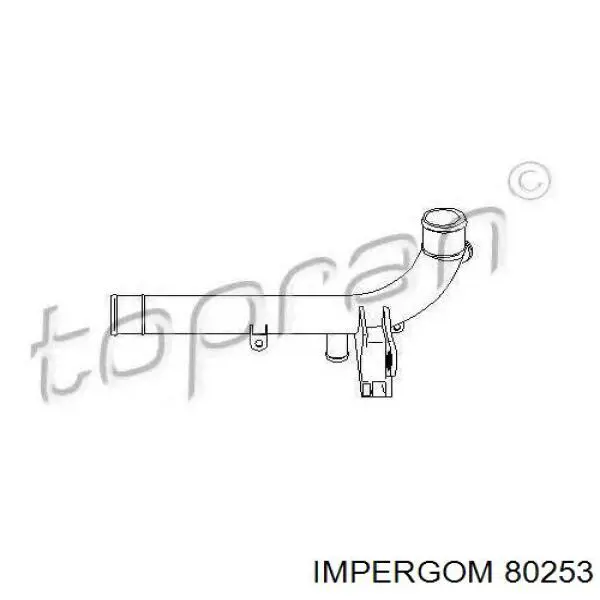 80253 Impergom manguera (conducto del sistema de refrigeración)