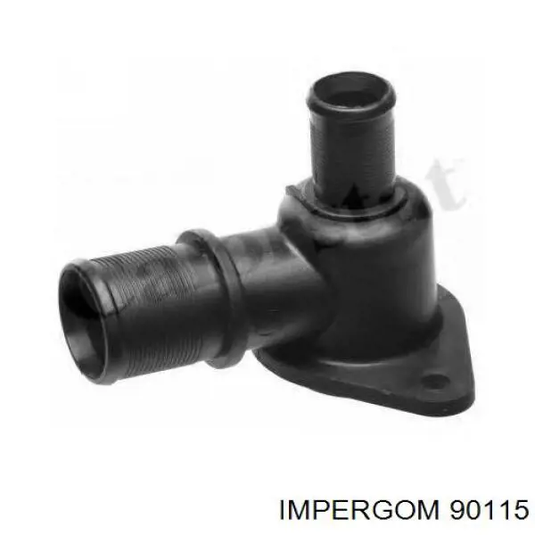 Brida del sistema de refrigeración (triple unión) 9631750680 Fiat/Alfa/Lancia