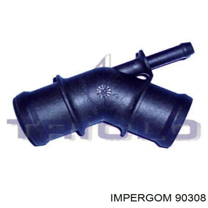 90308 Impergom brida del sistema de refrigeración (triple)