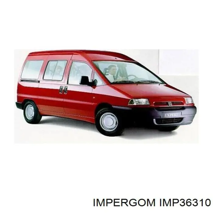 IMP-36310 Impergom soporte motor izquierdo