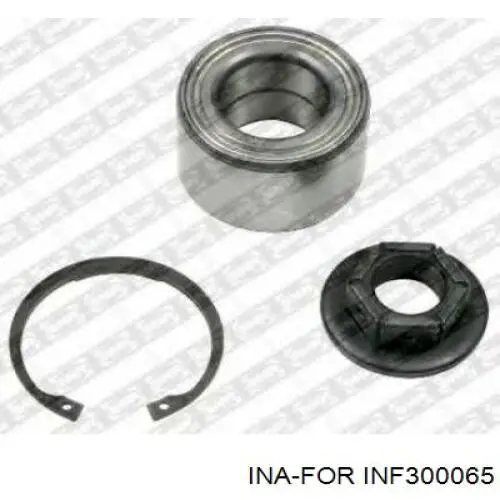 Cojinete de rueda trasero Ford Focus 1 DFW