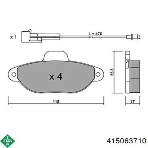 Comprar 415063710 INA Volante de motor bimasa