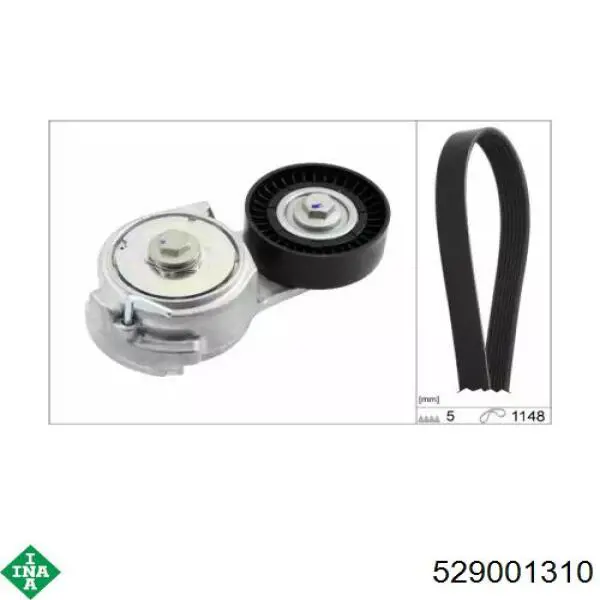 Correa de transmisión, juego INA 529001310 precio, desde 51,32 EUR