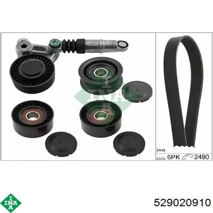 Correa de transmisión, juego INA 529020910 precio, desde 138,65 EUR
