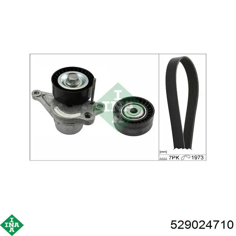 Correa de transmisión, juego INA 529024710 precio, desde 112,77 EUR