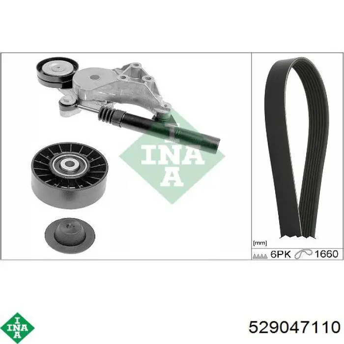 Correa de transmisión, juego INA 529047110 precio, desde 116,05 EUR