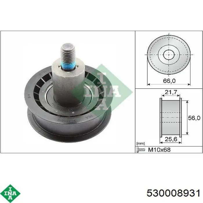 Comprar 530008931 INA Kit de correa de distribución