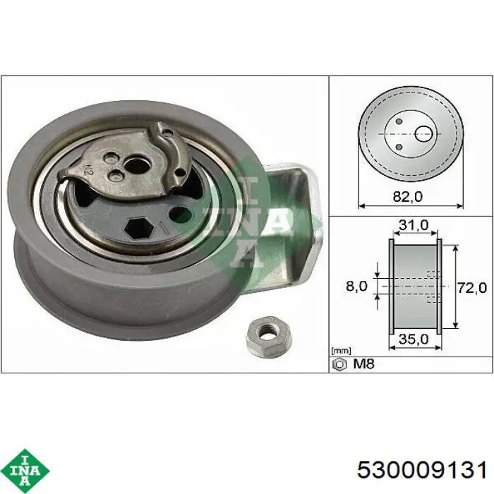 Comprar 530009131 INA Kit de correa de distribución