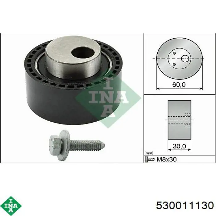 Comprar 530011130 INA Kit de correa de distribución