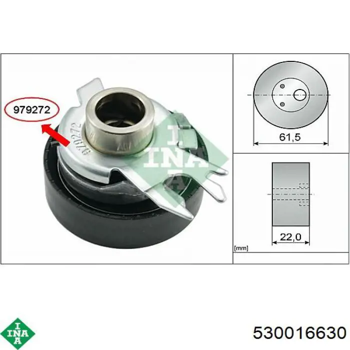 Comprar 530016630 INA Kit de correa de distribución