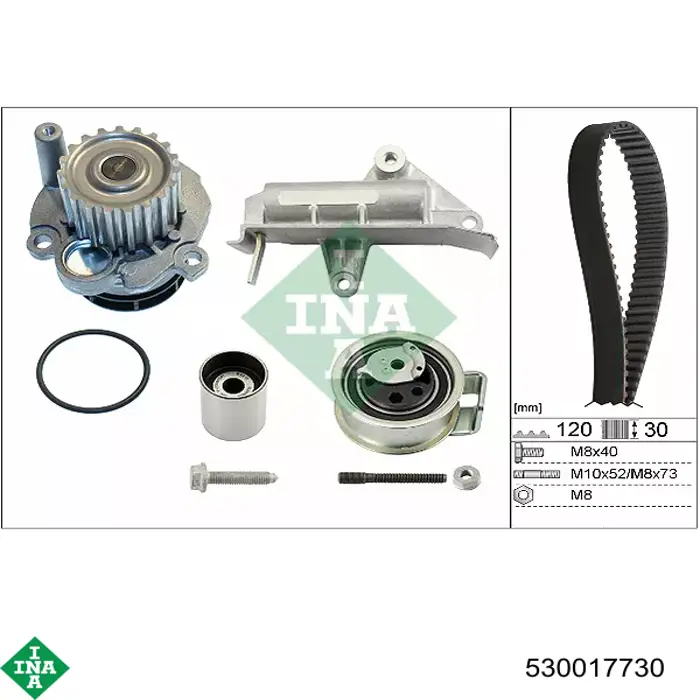 Kit de distribución 530017730 INA