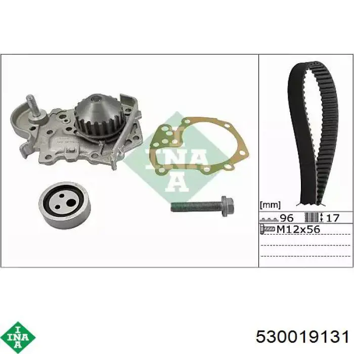 Comprar 530019131 INA Kit de correa de distribución
