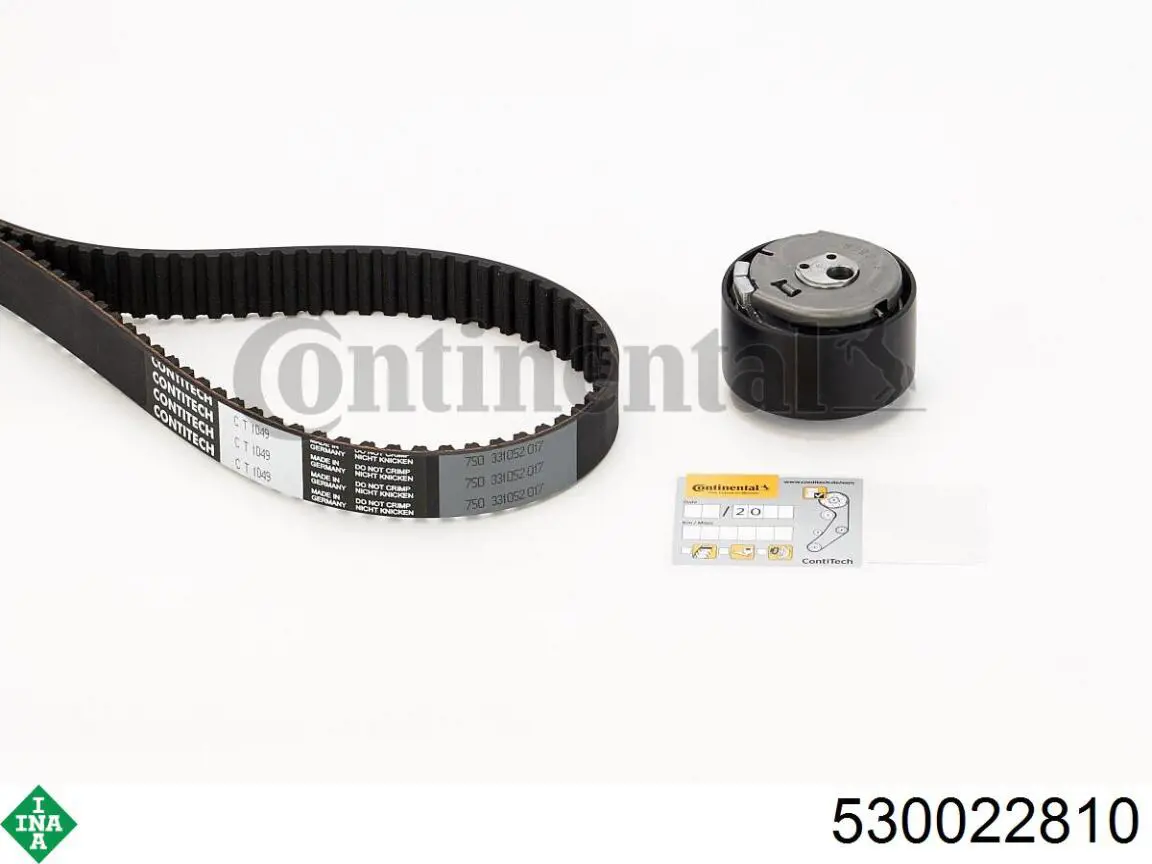 Juego de correas dentadas INA 530022810 precio, desde 125,83 EUR