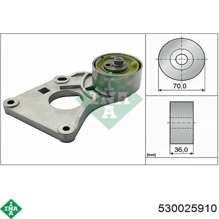 530025910 INA kit correa de distribución