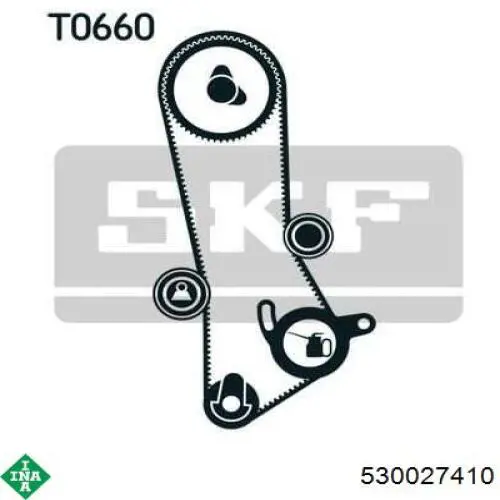 Comprar 530027410 INA Kit de correa de distribución