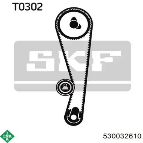 Juego de correas dentadas INA 530032610 precio, desde 53,52 EUR