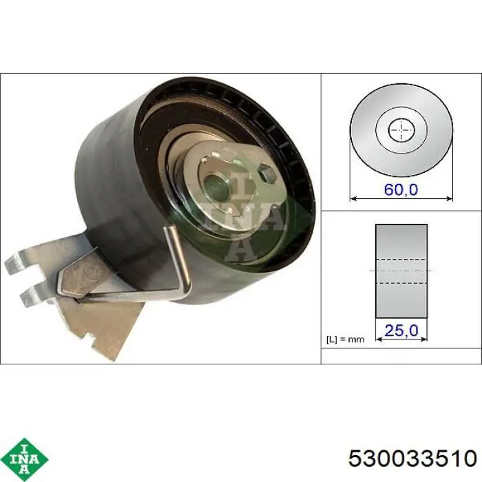 Comprar 530033510 INA Kit de correa de distribución
