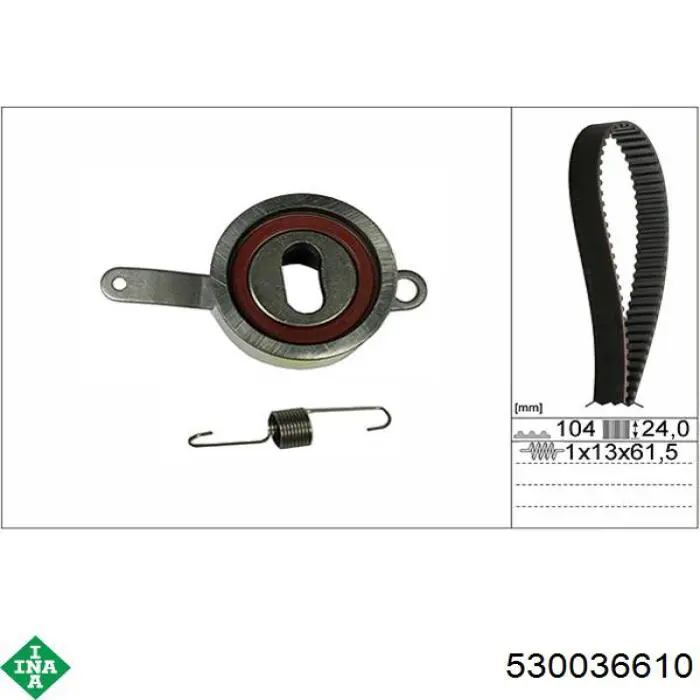 Kit de distribución 530036610 INA