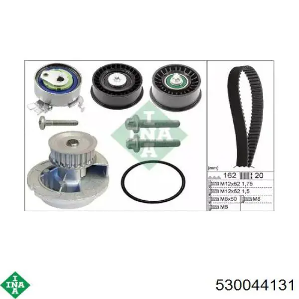 Comprar 530044131 INA Kit de correa de distribución