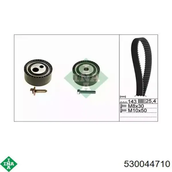 Comprar 530044710 INA Kit de correa de distribución