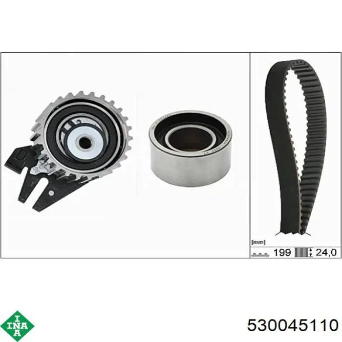 Comprar 530045110 INA Kit de correa de distribución