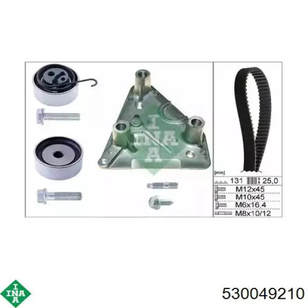 Kit de distribución 530049210 INA