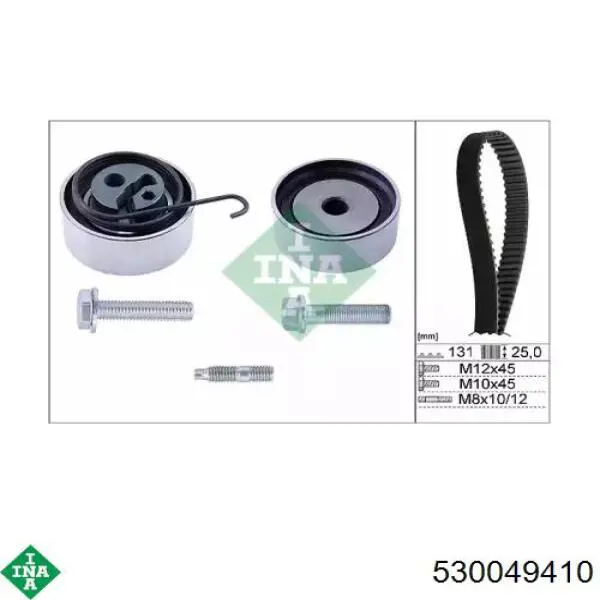 Kit de distribución 530049410 INA