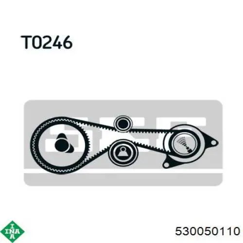 Juego de correas dentadas INA 530050110 precio, desde 93,84 EUR