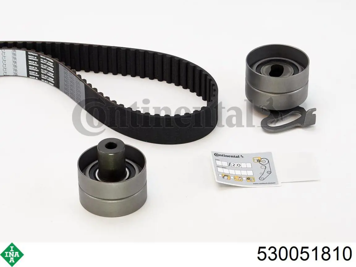 Juego de correas dentadas INA 530051810 precio, desde 129,96 EUR